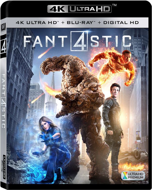 Fantastic Four [4K Ultra HD Blu-ray/Blu-ray] [Includes Digital Copy]