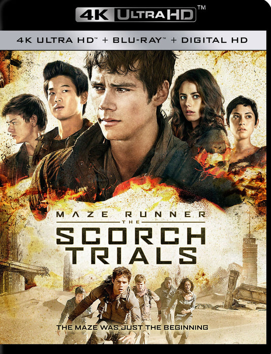 The Maze Runner: The Scorch Trials [4K Ultra HD Blu-ray/Blu-ray] [Includes Digital Copy]