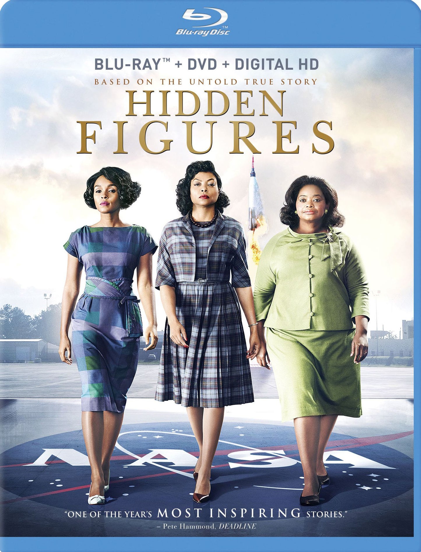 Hidden Figures [Includes Digital Copy] [Blu-ray/DVD]