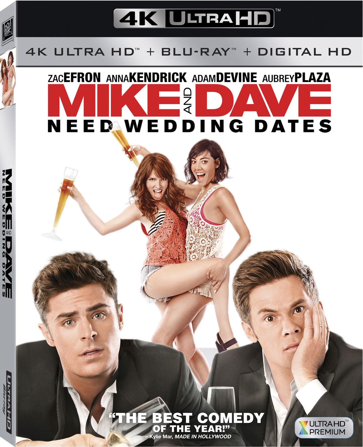 Mike & Dave Need Weddin(4k Uhd)