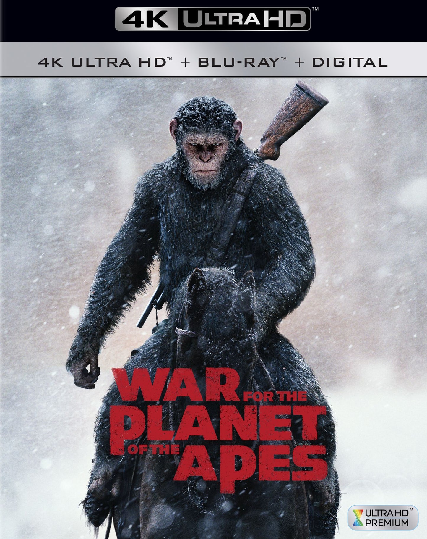 War for the Planet of the Apes [Includes Digital Copy] [4K Ultra HD Blu-ray/Blu-ray]
