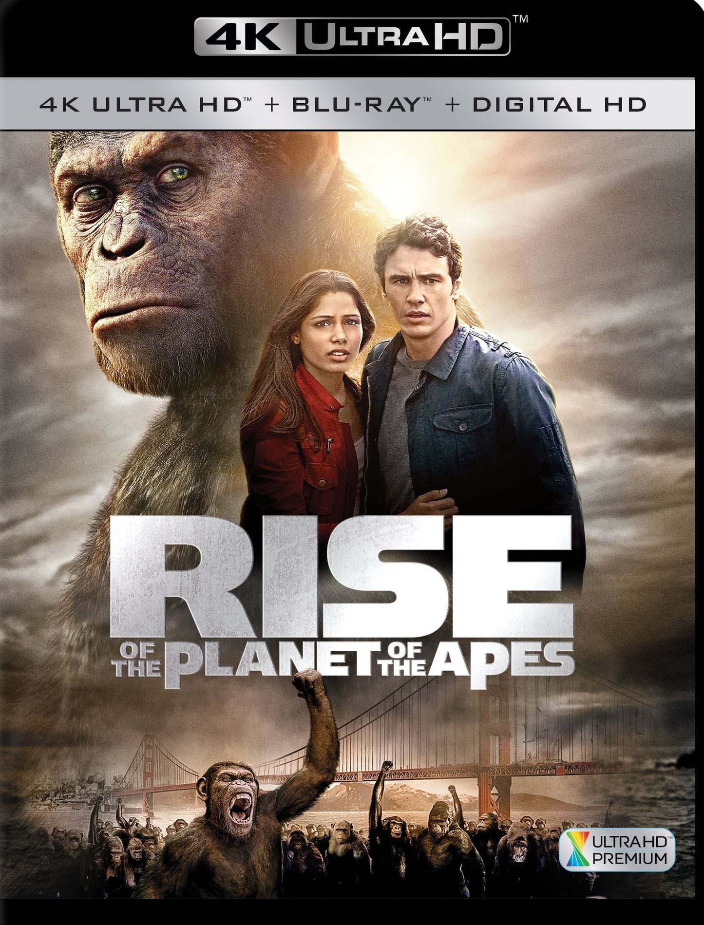 Rise of the Planet of the Apes [Includes Digital Copy] [4K Ultra HD Blu-ray/Blu-ray] [2 Discs]