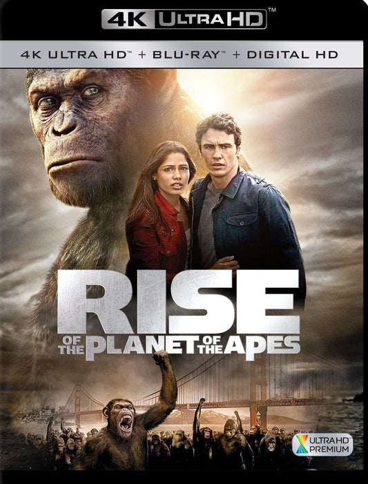 Rise of the Planet of the Apes [Includes Digital Copy] [4K Ultra HD Blu-ray/Blu-ray] [2 Discs]