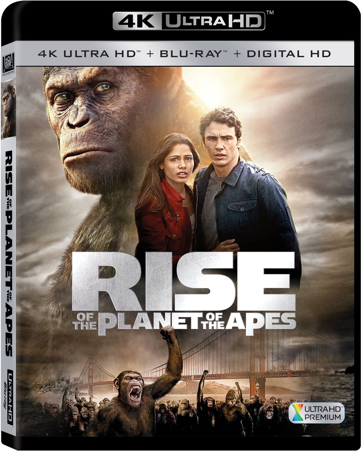 Rise of the Planet of the Apes [Includes Digital Copy] [4K Ultra HD Blu-ray/Blu-ray] [2 Discs]