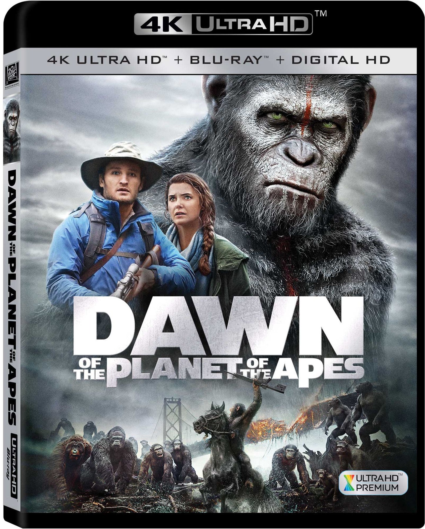 Dawn of the Planet of the Apes [4K Ultra HD Blu-ray] [2 Discs]