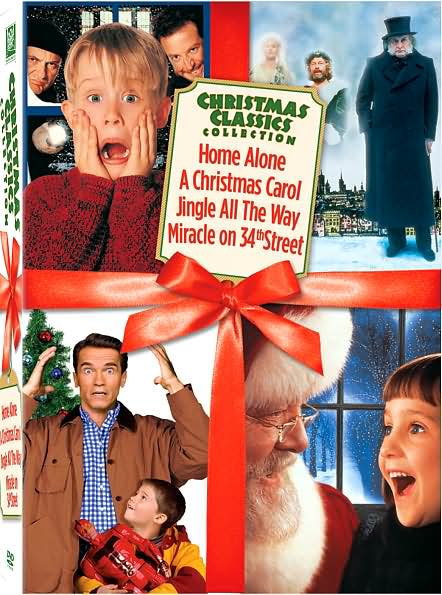 Christmas Classics Box Set: Home Alone/A Christmas Carol/Jingle All the Way/Miracle on 34th Street