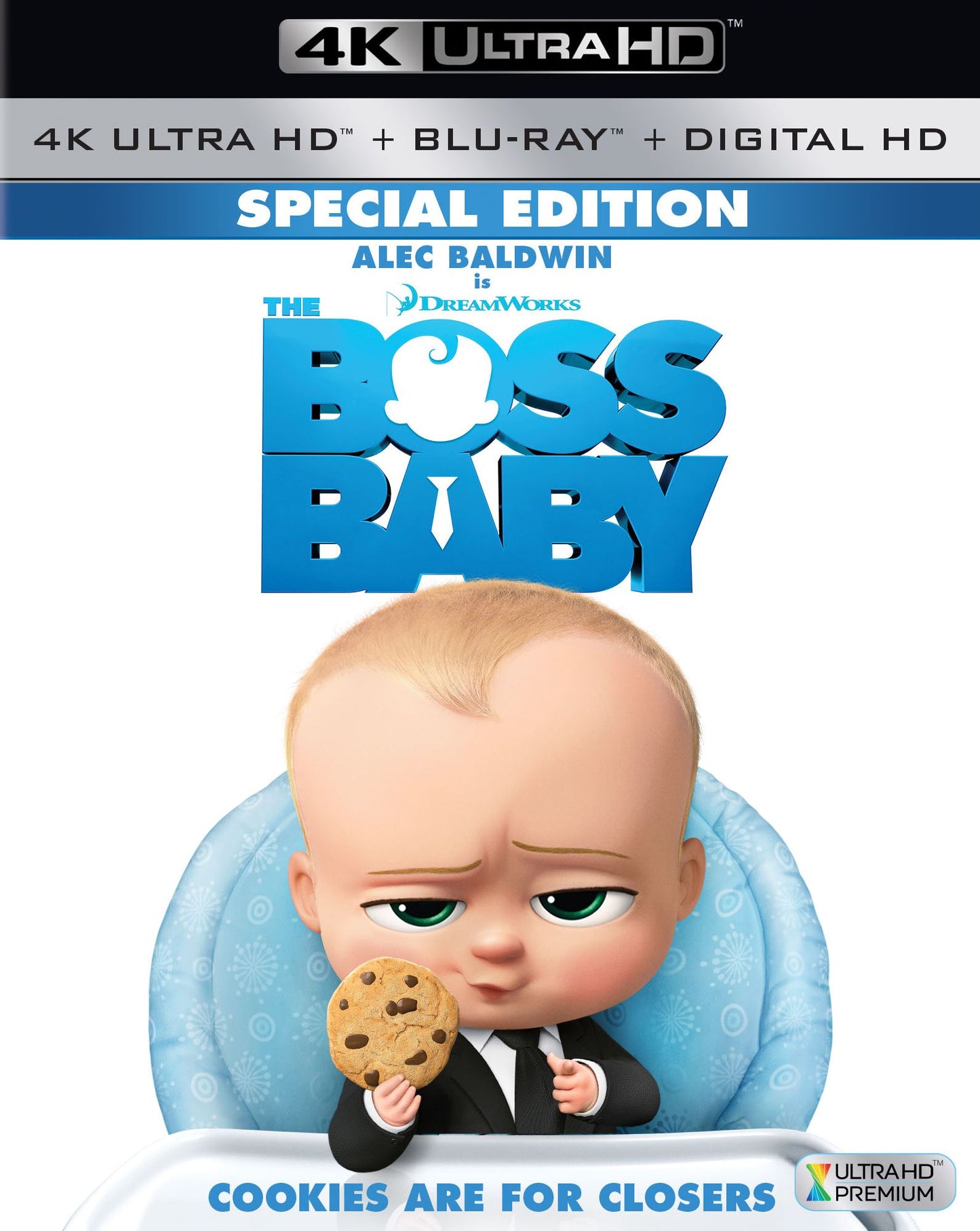 The Boss Baby [Includes Digital Copy] [4K Ultra HD Blu-ray/Blu-ray]