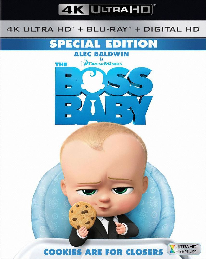 The Boss Baby [Includes Digital Copy] [4K Ultra HD Blu-ray/Blu-ray]
