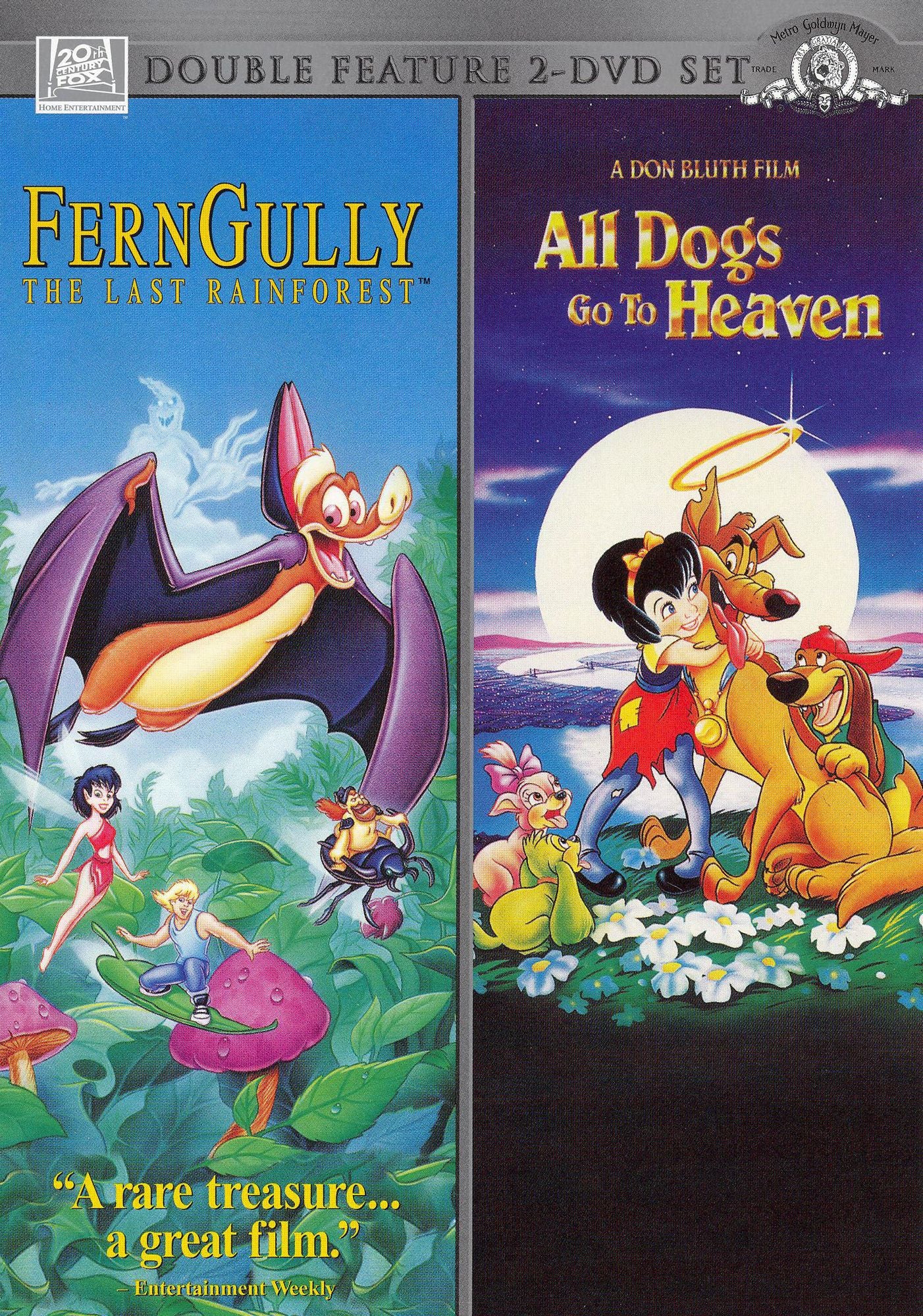 FernGully: The Last Rainforest/All Dogs Go to Heaven [2 Discs]