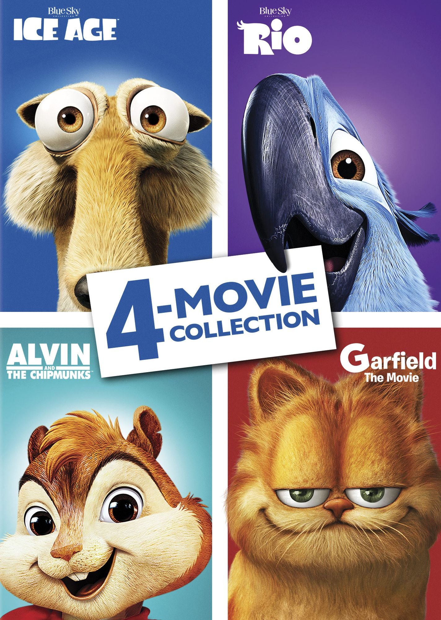 Ice Age/alvin And The Chipmunks/rio/garfield: The Movie