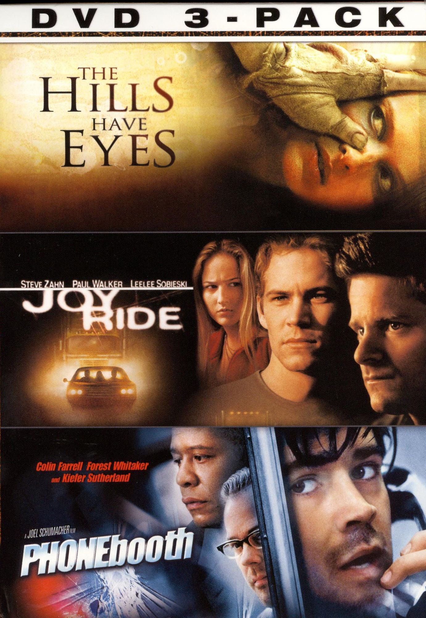 The Hills Have Eyes/Joy Ride/Phone Booth [3 Discs]