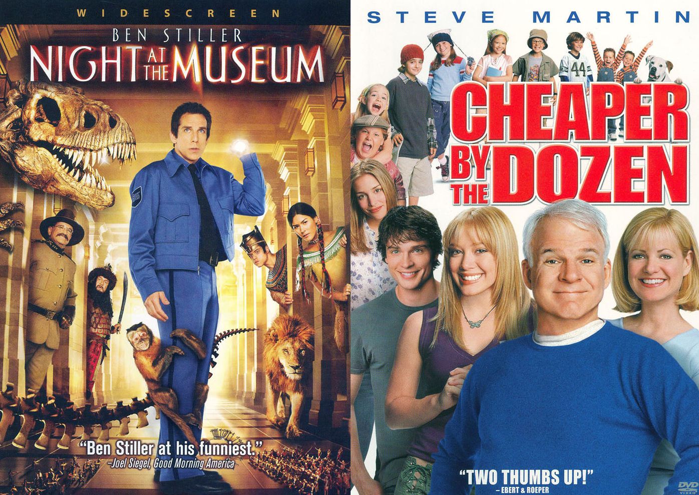 Night at the Museum/Cheaper by the Dozen [2 Discs]