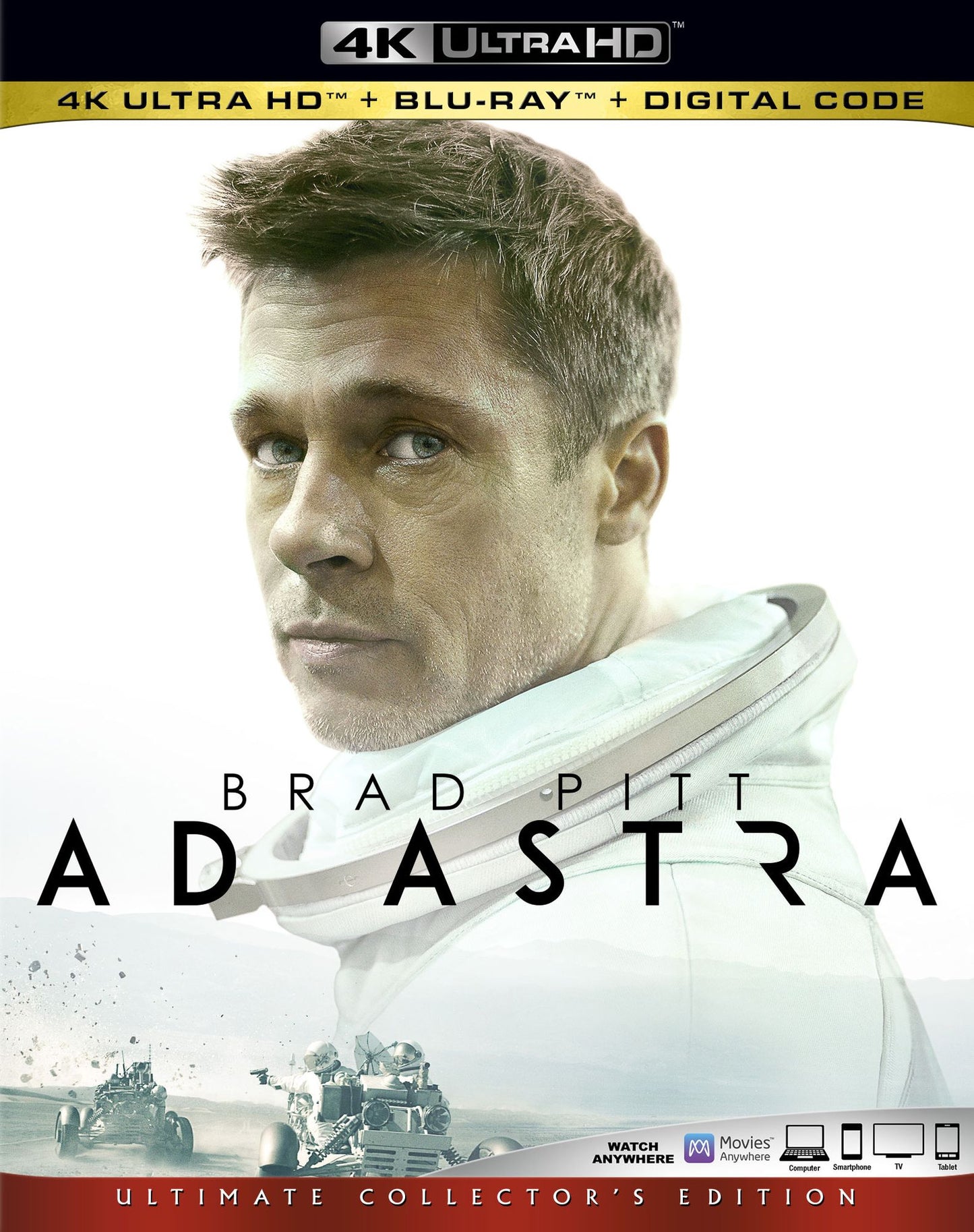 Ad Astra [Includes Digital Copy] [4K Ultra HD Blu-ray/Blu-ray]