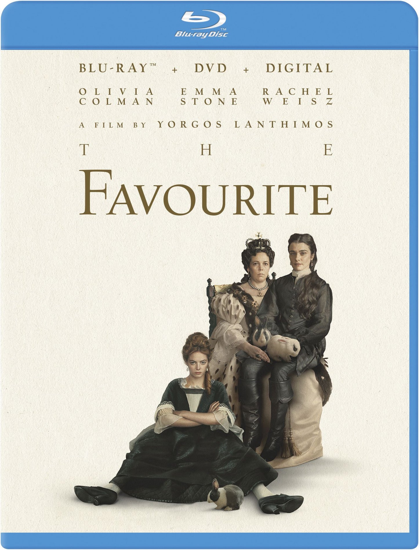 The Favourite [Includes Digital Copy] [Blu-ray/DVD]