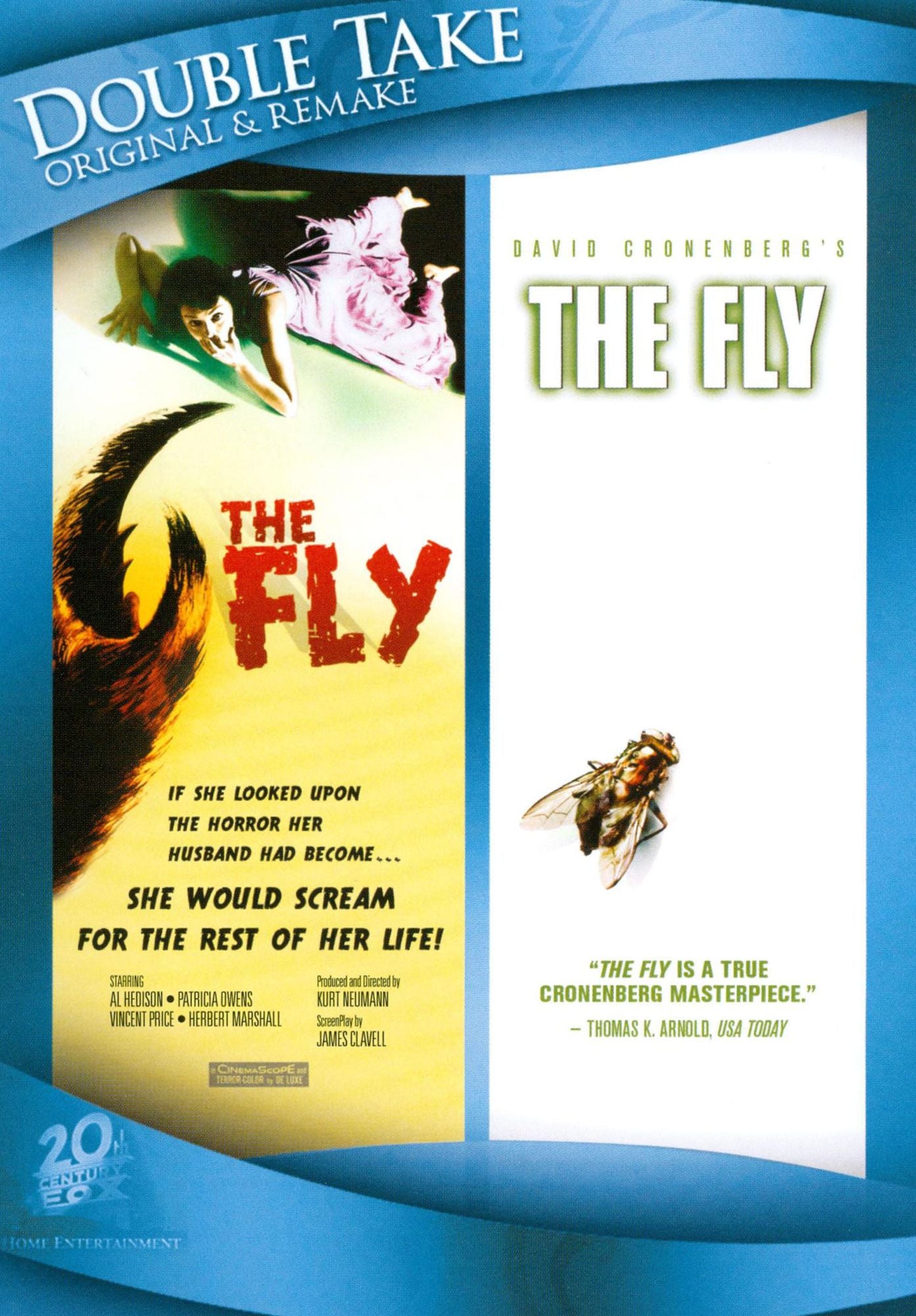 The Fly [1958]/The Fly [1983] [Collector's Edition] [2 Discs]