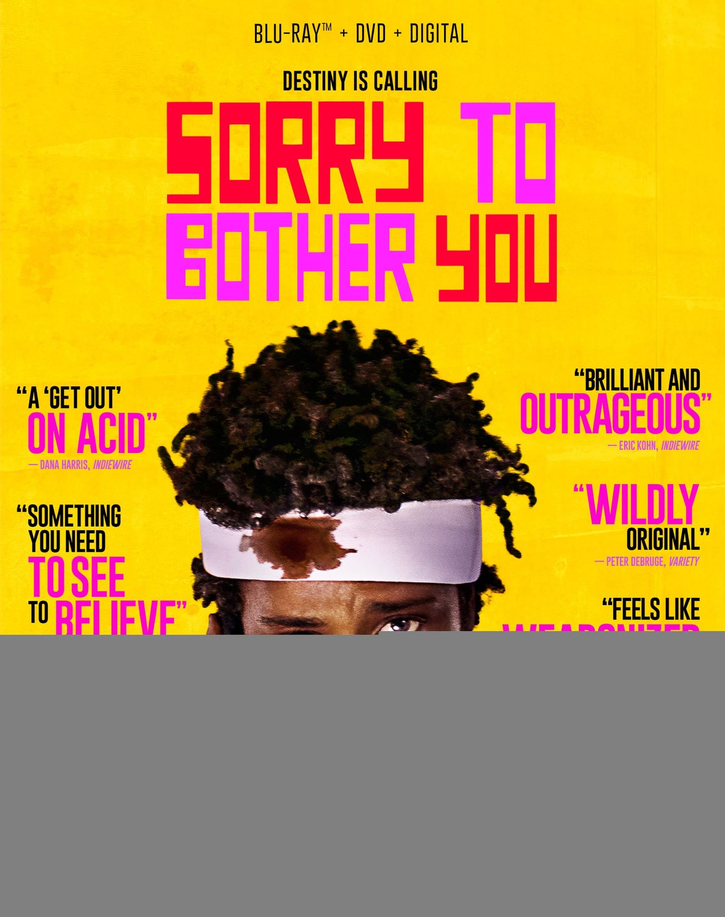 Sorry to Bother You [Includes Digital Copy] [Blu-ray/DVD]