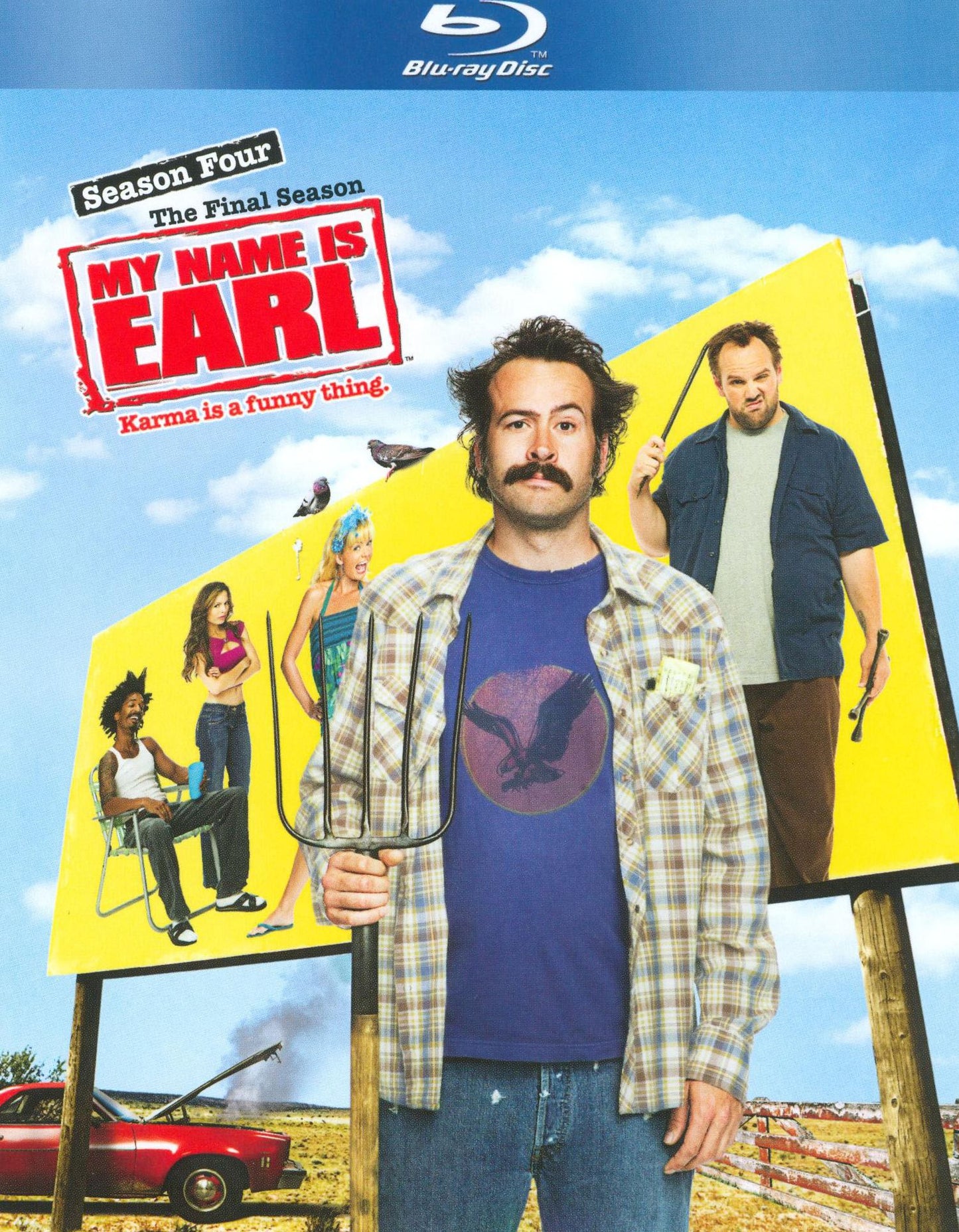 My Name is Earl: Season 4 [4 Discs] [Blu-ray]