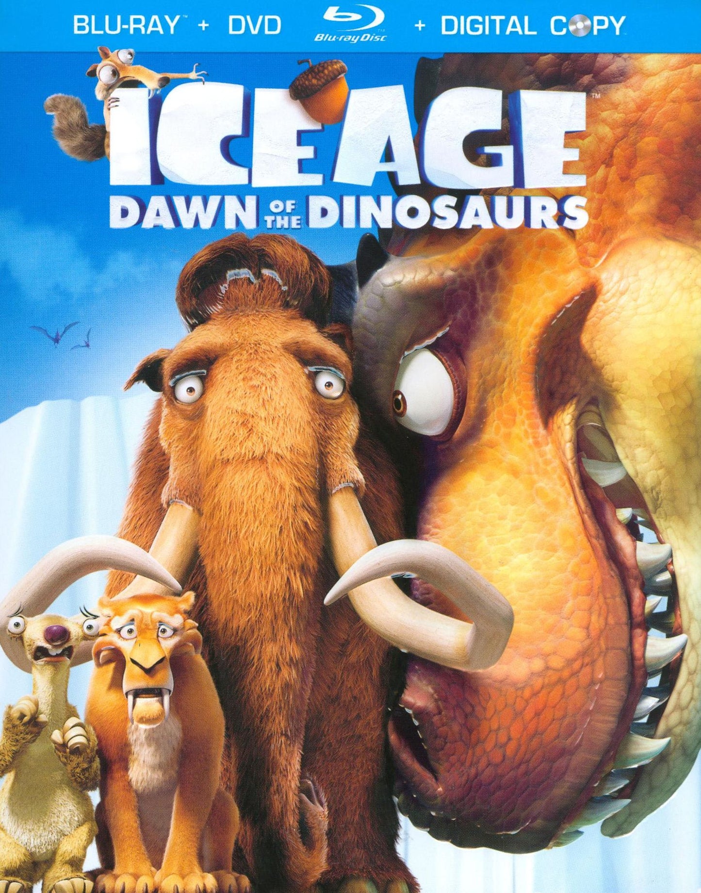 Ice Age 3: Dawn of the Dinosaurs [3 Discs] [Includes Digital Copy] [Blu-ray/DVD]