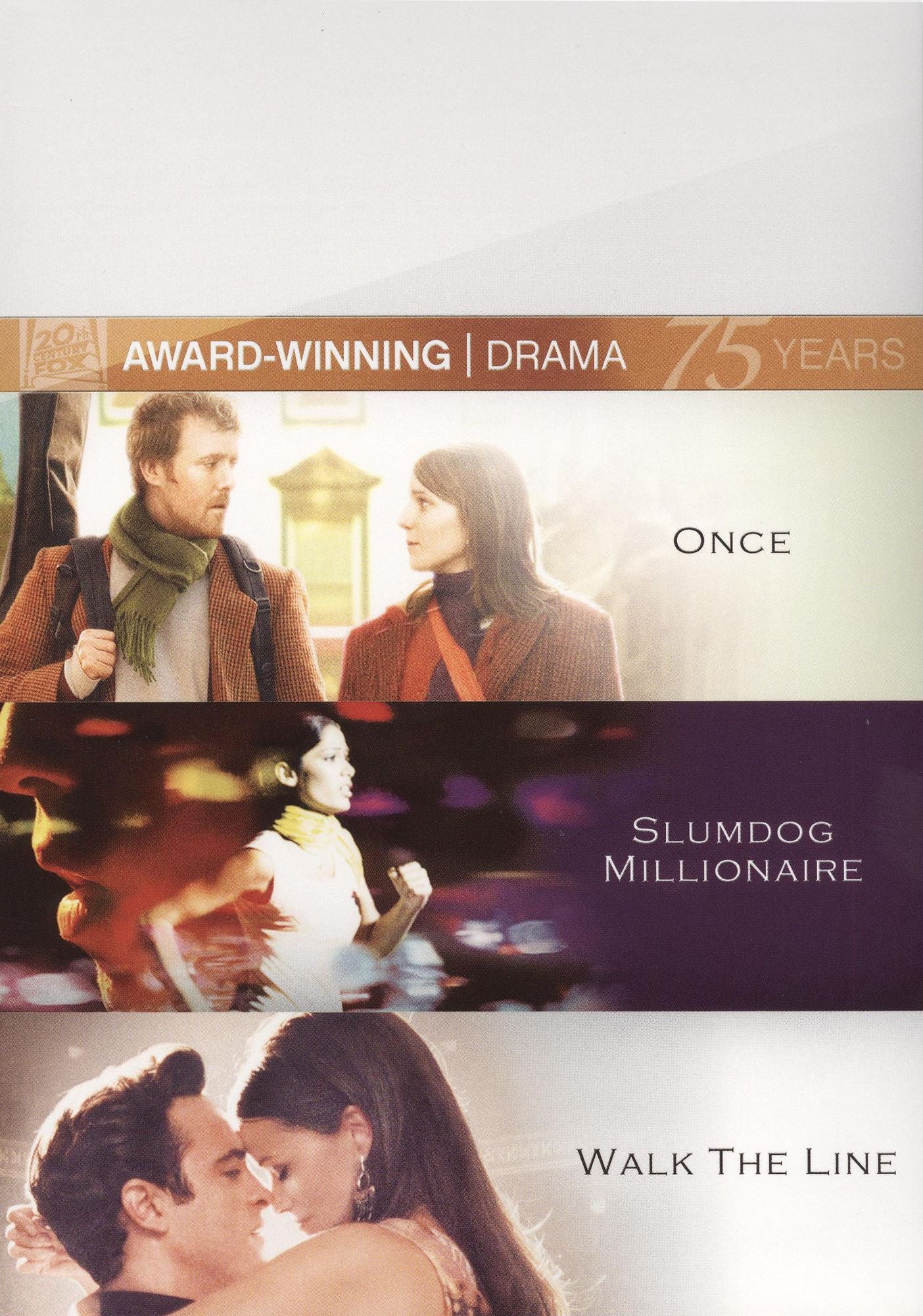 Once/Slumdog Millionaire/Walk the Line [Fox 75th Anniversary] [3 Discs]