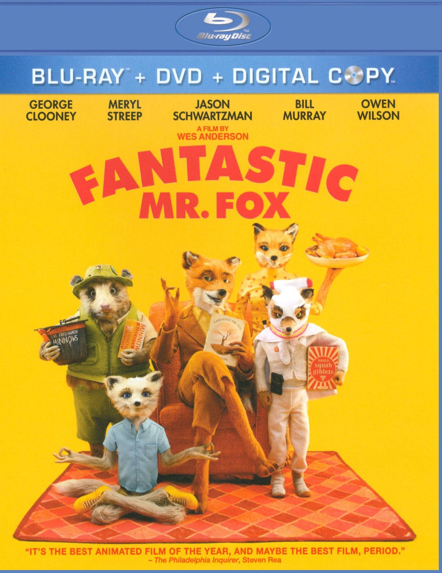 Fantastic Mr. Fox [3 Discs] [Includes Digital Copy] [Blu-ray/DVD]