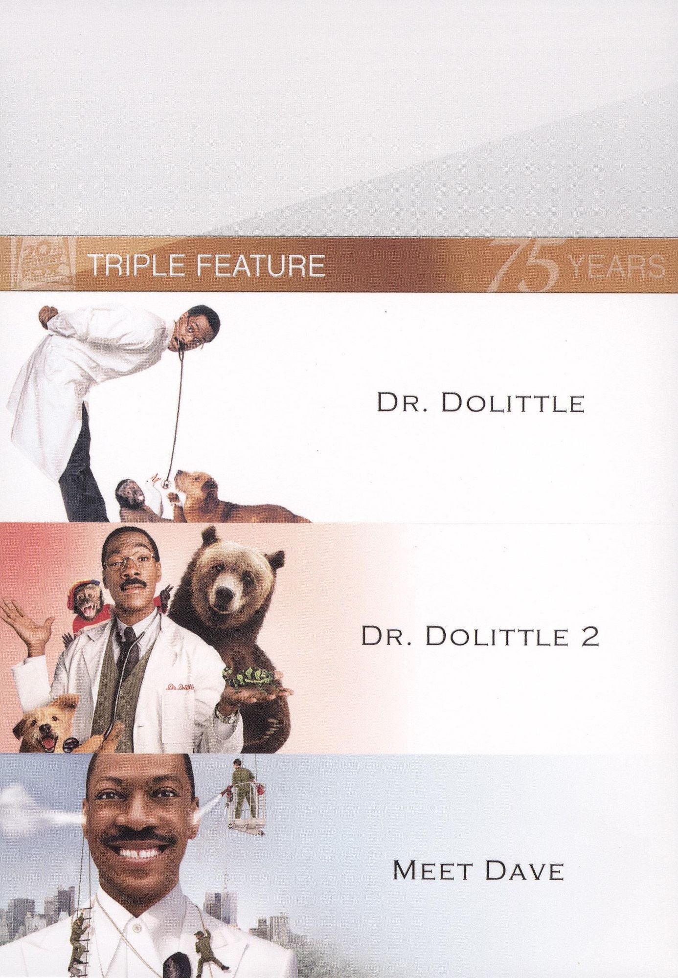 Meet Dave/Dr. Dolittle/Dr. Dolittle 2 [Fox 75th Anniversary] [3 Discs]