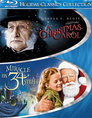 Holiday Classics Collection: A Christmas Carol/Miracle on 34th Street [2 Discs] [Blu-ray]