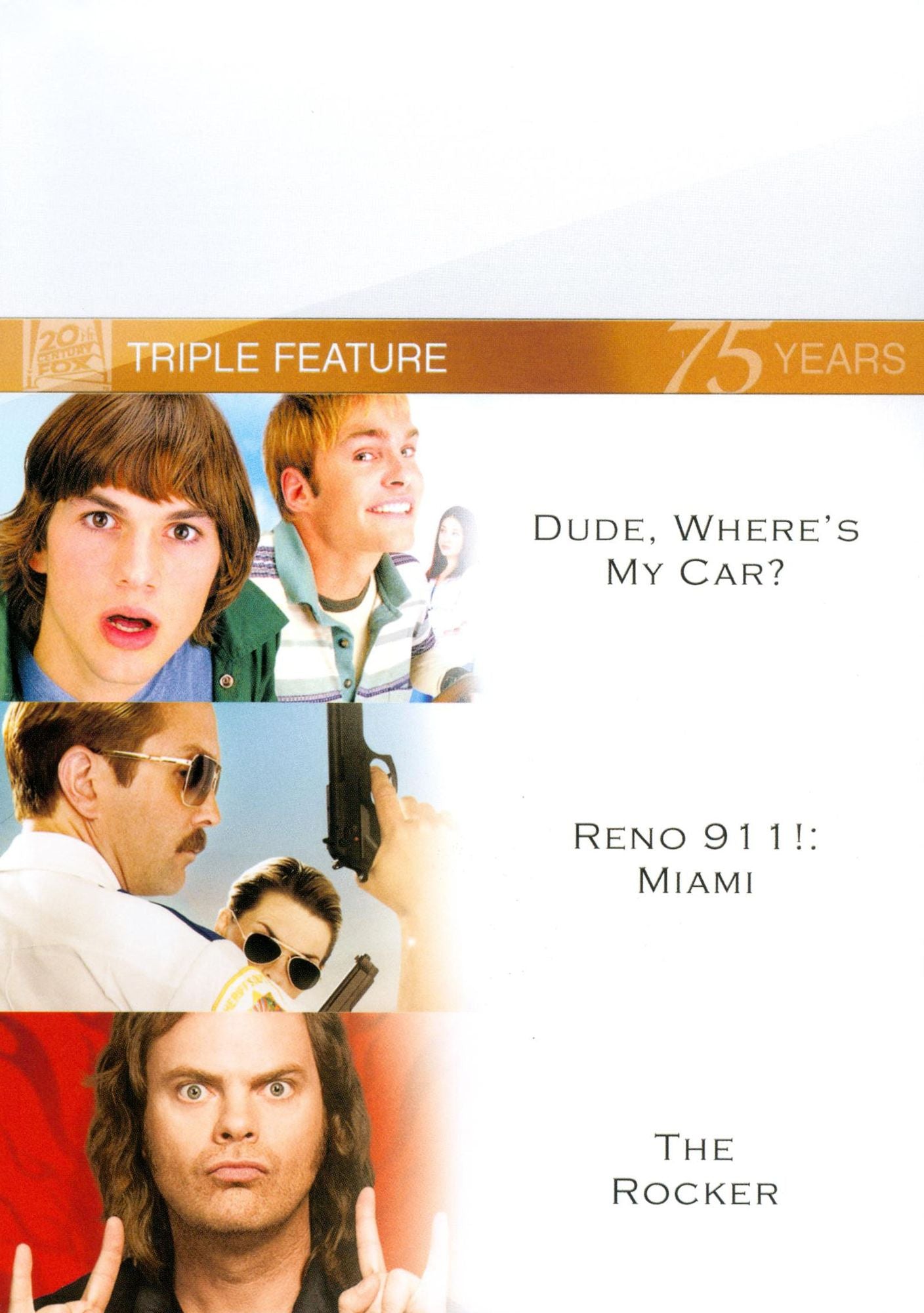Dude, Where's My Car?/Reno 911: Miami/The Rocker