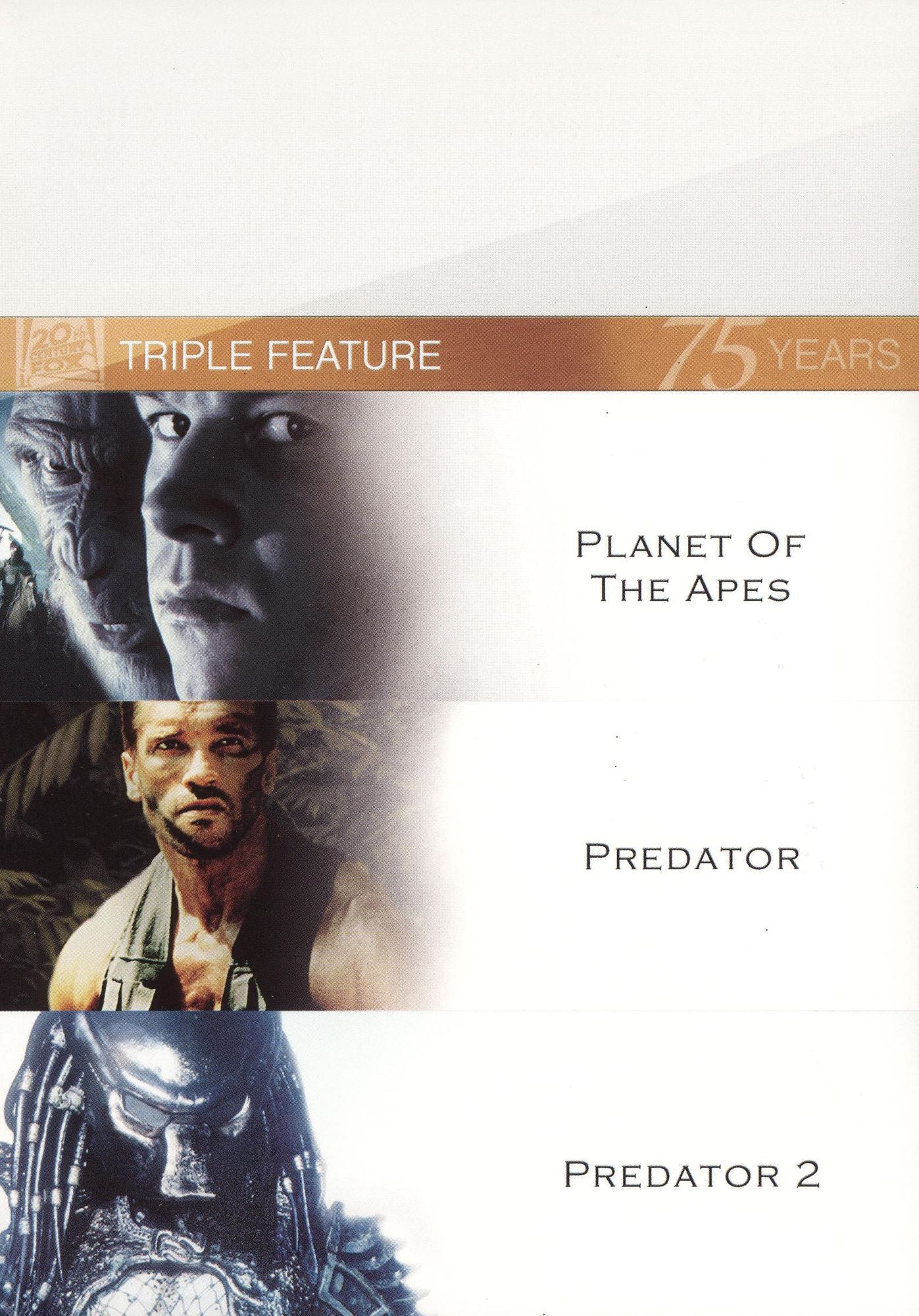 Planet of the Apes/Predator/Predator 2 [3 Discs]