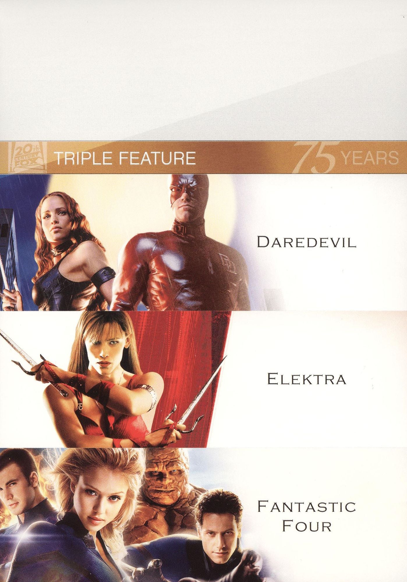 Daredevil/Elektra/Fantastic Four [3 Discs]
