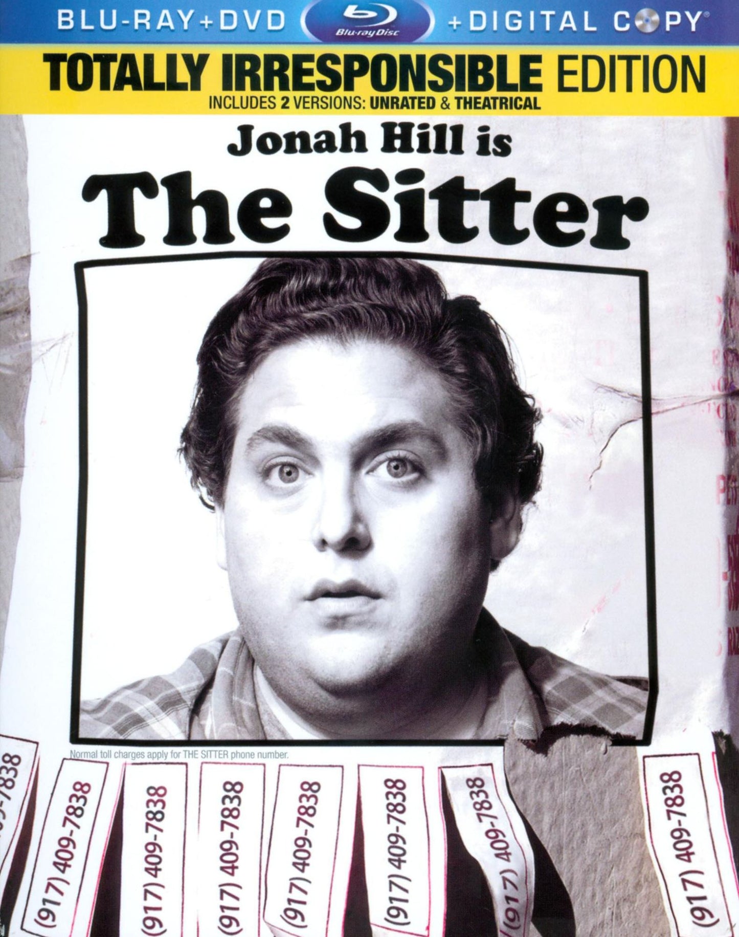The Sitter [Blu-ray/DVD] [Rated/Unrated] [Includes Digital Copy]