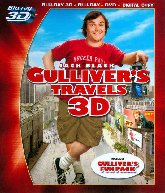 Gulliver's Travels [4 Discs] [Includes Digital Copy] [3D] [Blu-ray/DVD]