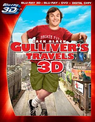 Gulliver's Travels [4 Discs] [Includes Digital Copy] [3D] [Blu-ray/DVD]
