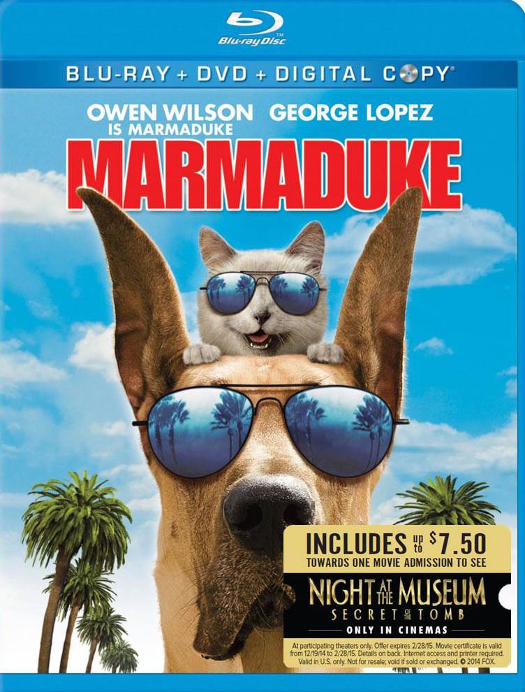 Marmaduke [2 Discs] [Includes Digital Copy] [Blu-ray/DVD]