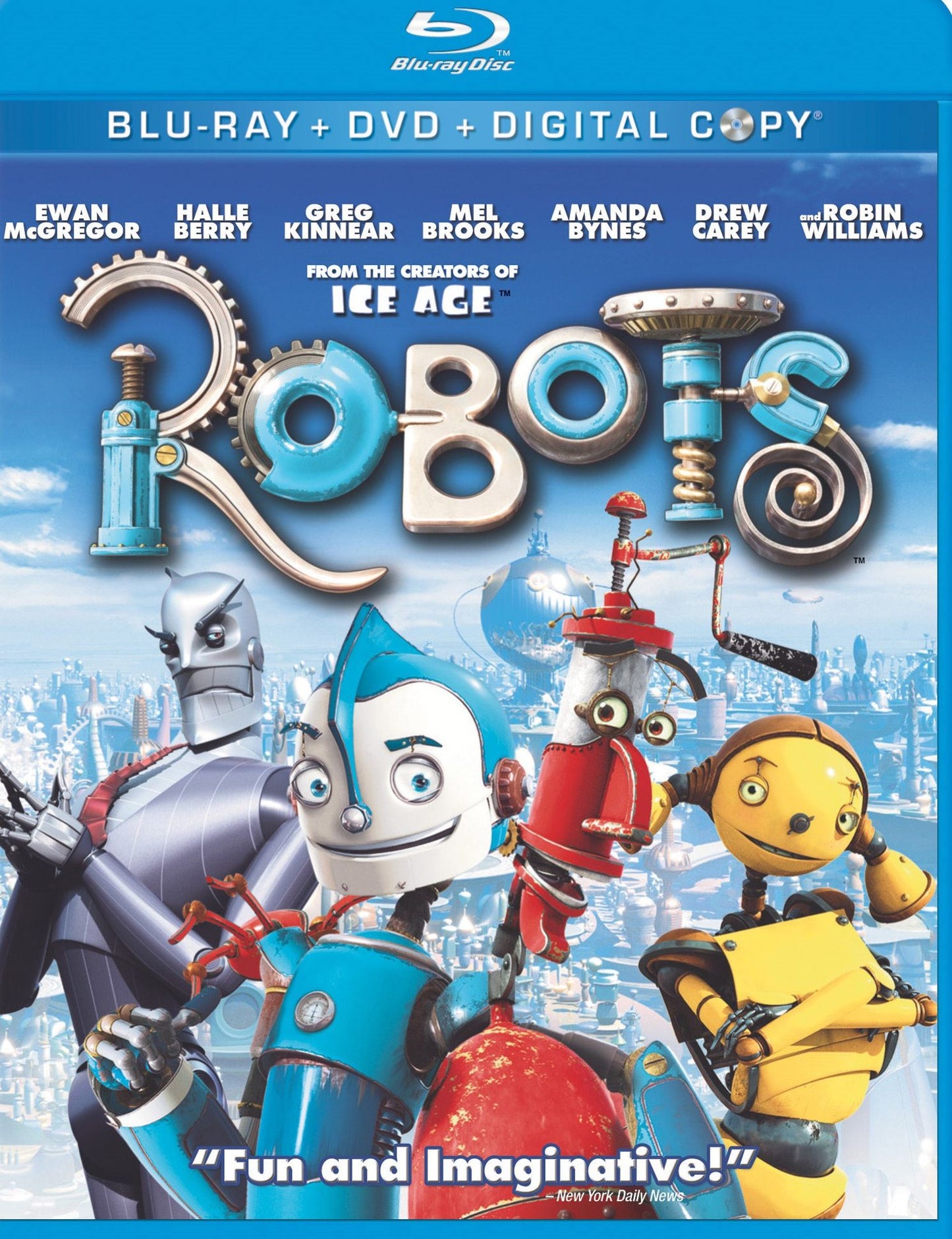 Robots [2 Discs] [Includes Digital Copy] [Blu-ray/DVD]