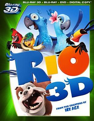 Rio [4 Discs] [Includes Digital Copy] [3D] [Blu-ray/DVD]