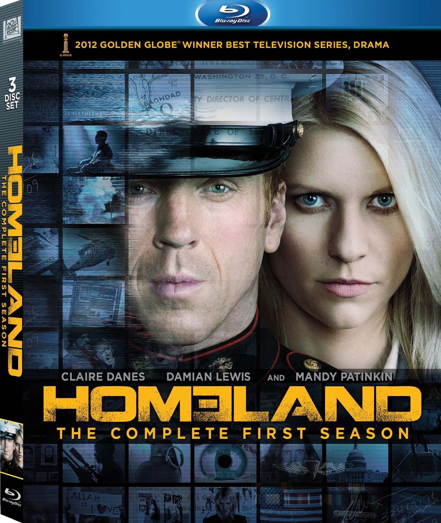 Homeland: The Complete First Season [3 Discs] [Blu-ray]