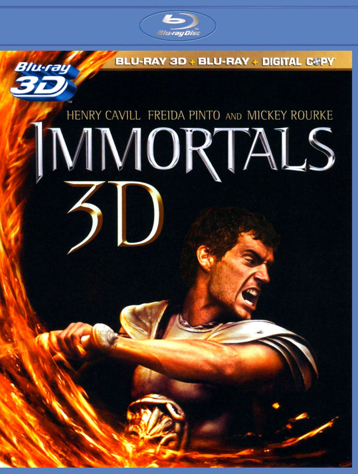 Immortals 3D [3 Discs] [Includes Digital Copy] [3D] [Blu-ray]