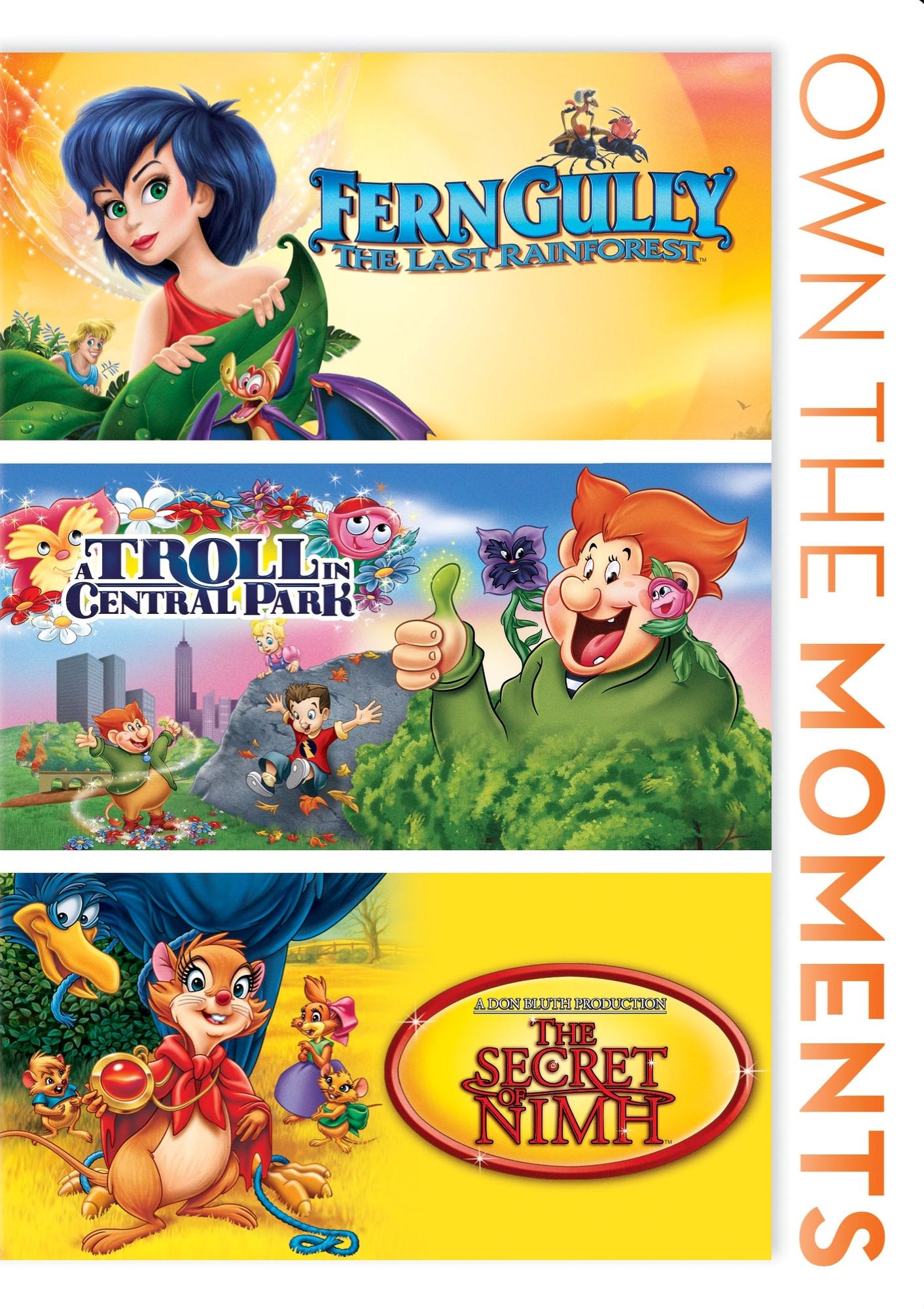FernGully/A Troll in Central Park/The Secret of NIMH