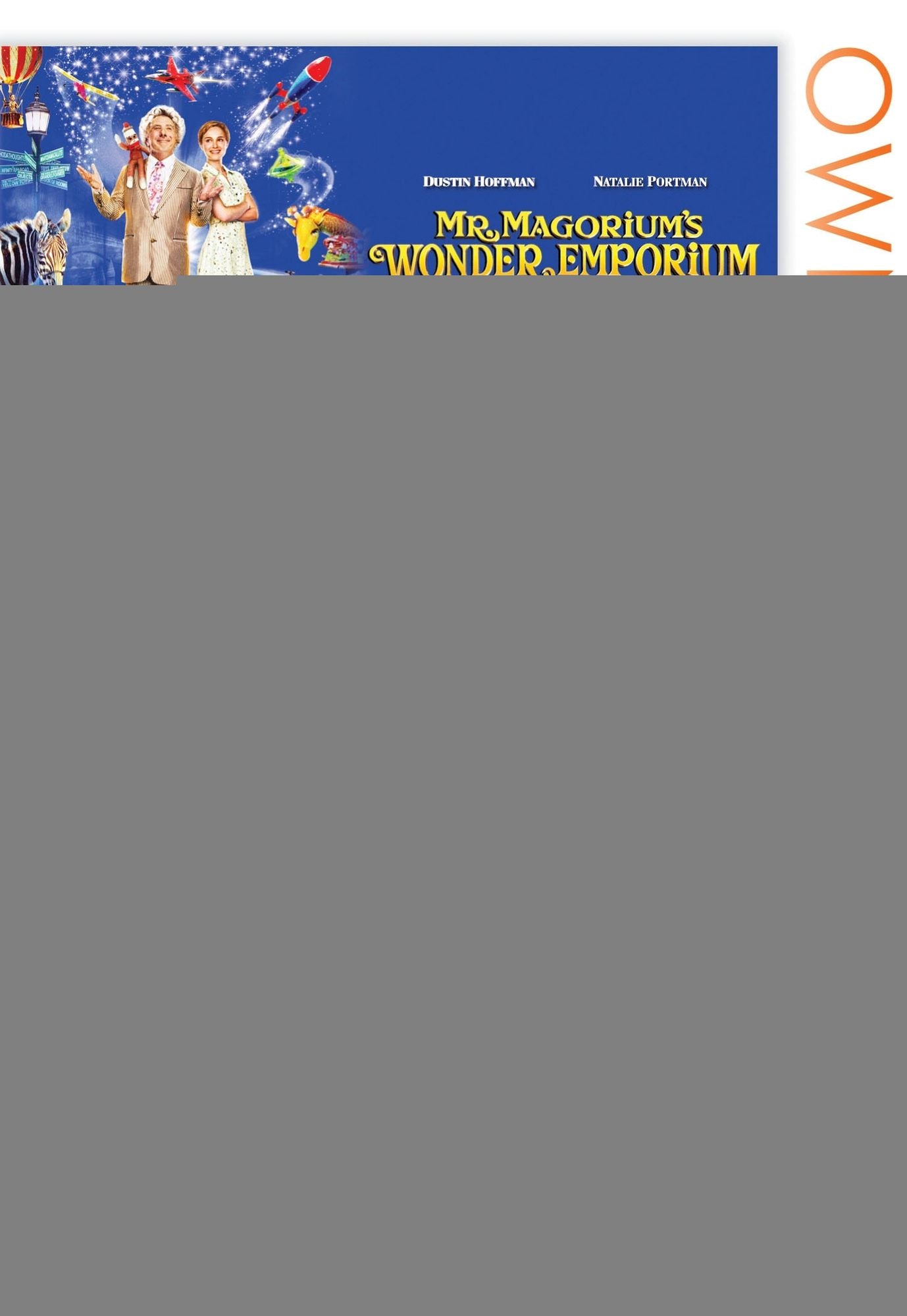 Mr. Magorium's Wonder Emporium/Night at the Museum/Nim's Island