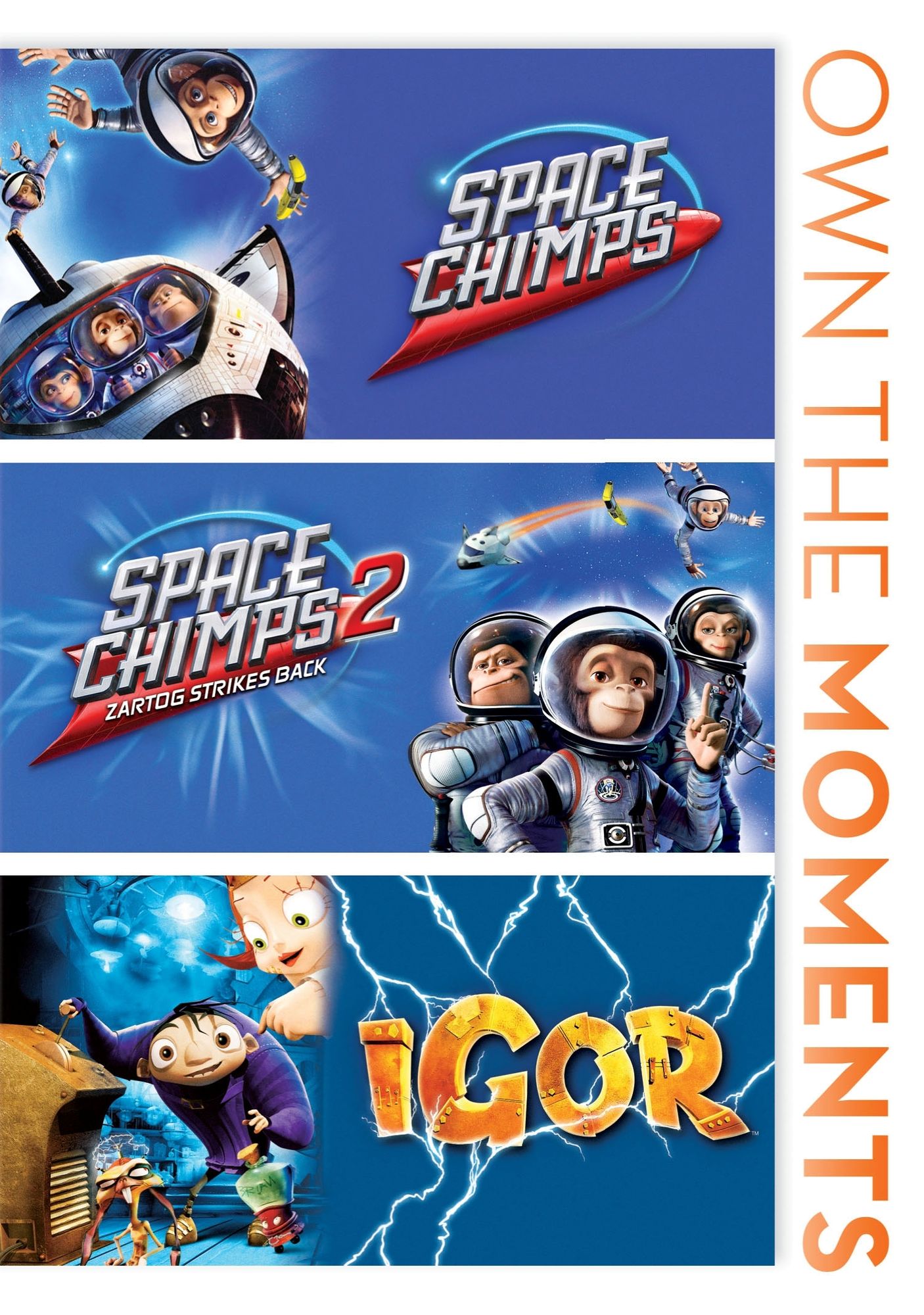 Space Chimps/Space Chimps 2/Igor