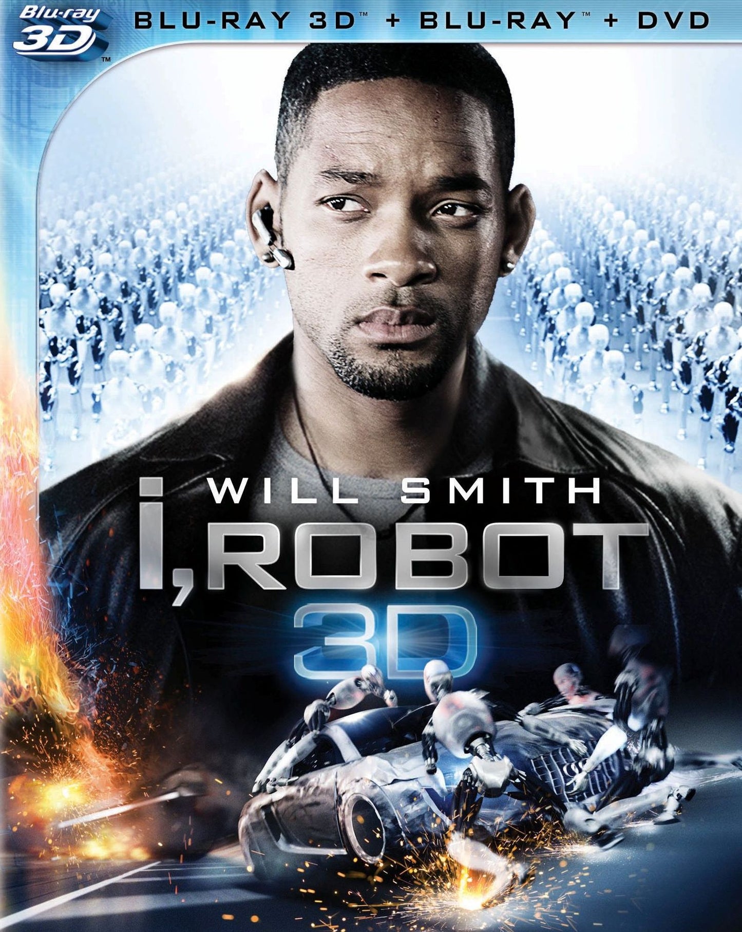 I, Robot [3 Discs] [3D] [Blu-ray/DVD]