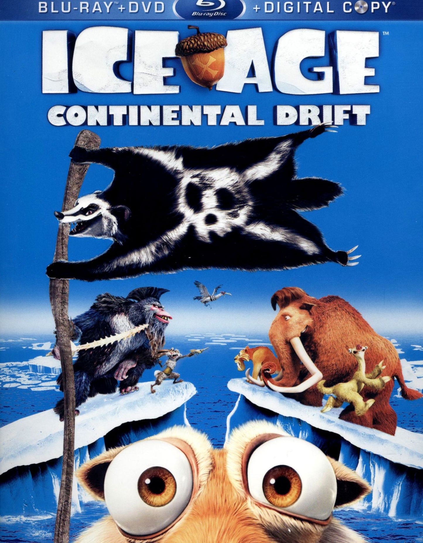 Ice Age: Continental Drift [2 Discs] [Includes Digital Copy] [Blu-ray/DVD]