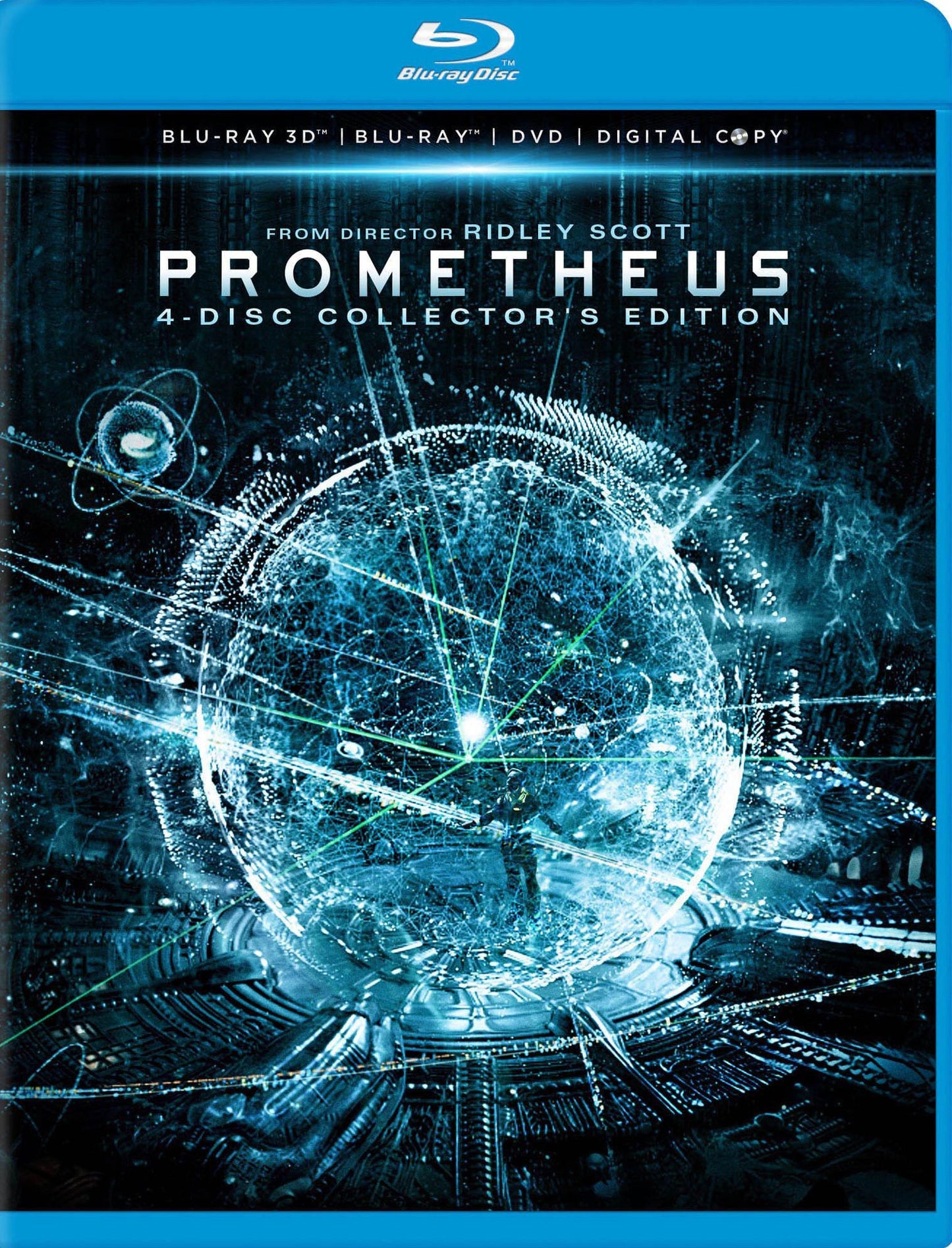 Prometheus [Collector's Edition] [4 Discs] [Blu-ray/DVD] [3D] [UltraViolet] [Includes Digital Copy]