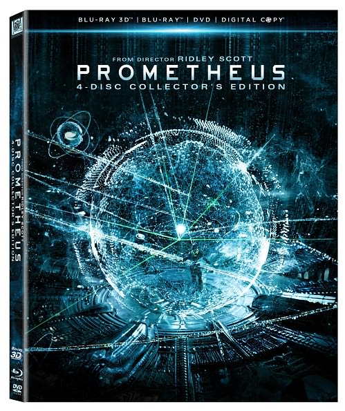Prometheus [Collector's Edition] [4 Discs] [Blu-ray/DVD] [3D] [UltraViolet] [Includes Digital Copy]