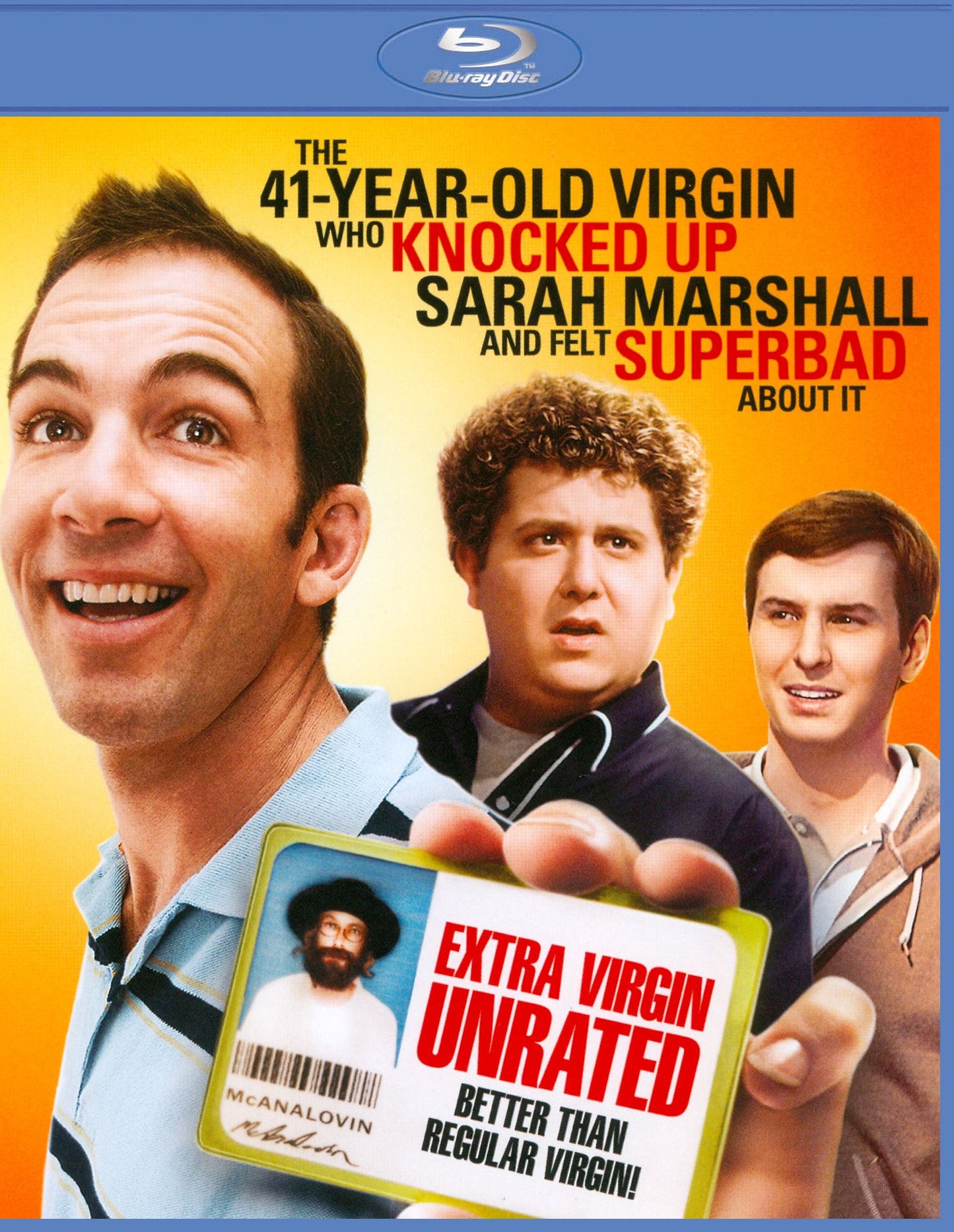 The 41-Year-Old Virgin Who Knocked Up Sarah Marshall and Felt Superbad About It [Blu-ray]