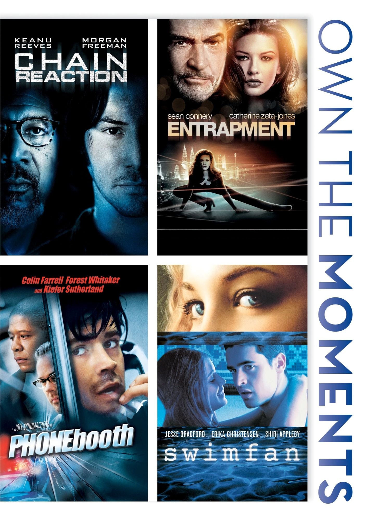 Chain Reaction/Entrapment/Phone Booth/Swimfan [4 Discs]