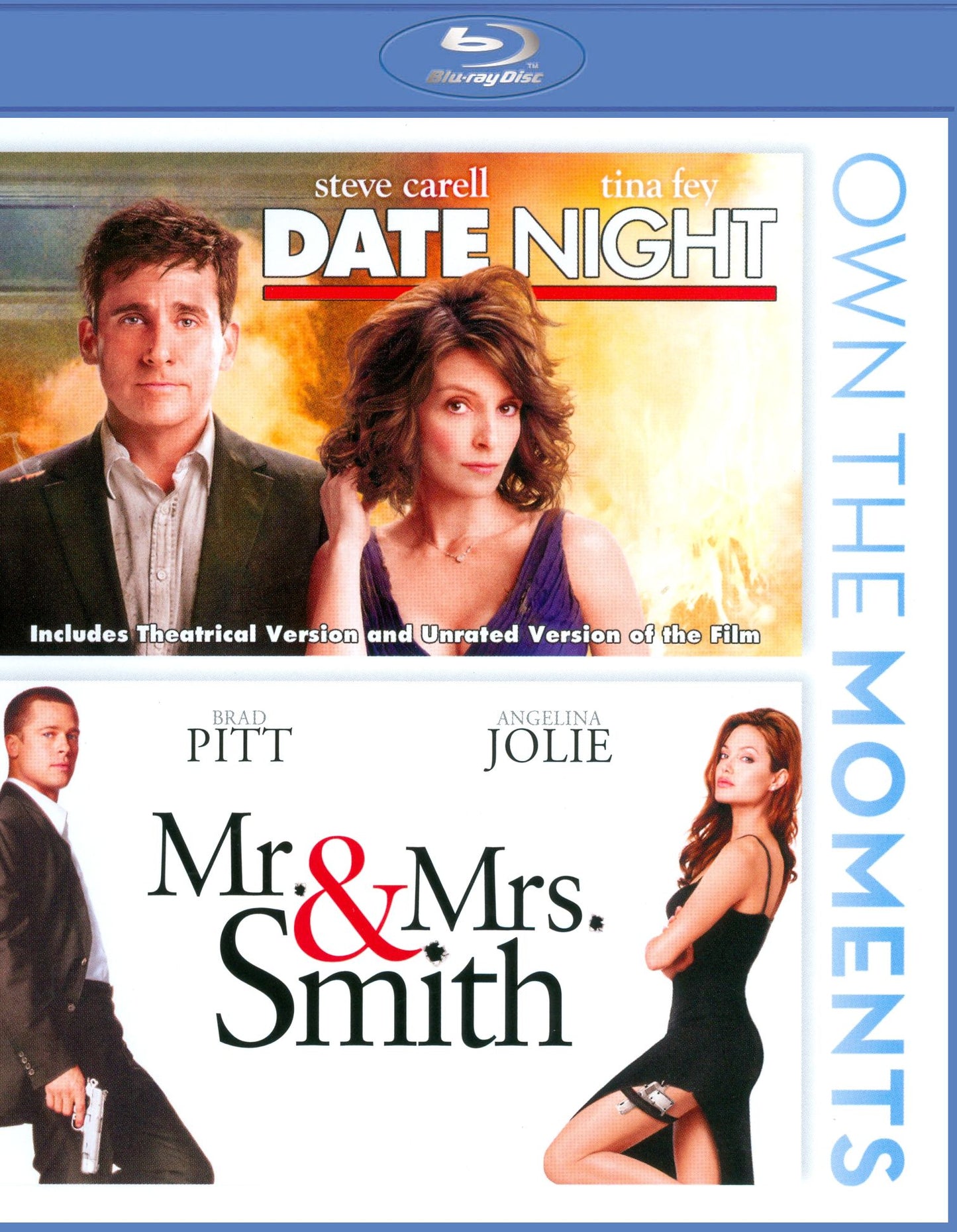 Date Night/Mr. & Mrs. Smith [Blu-ray]