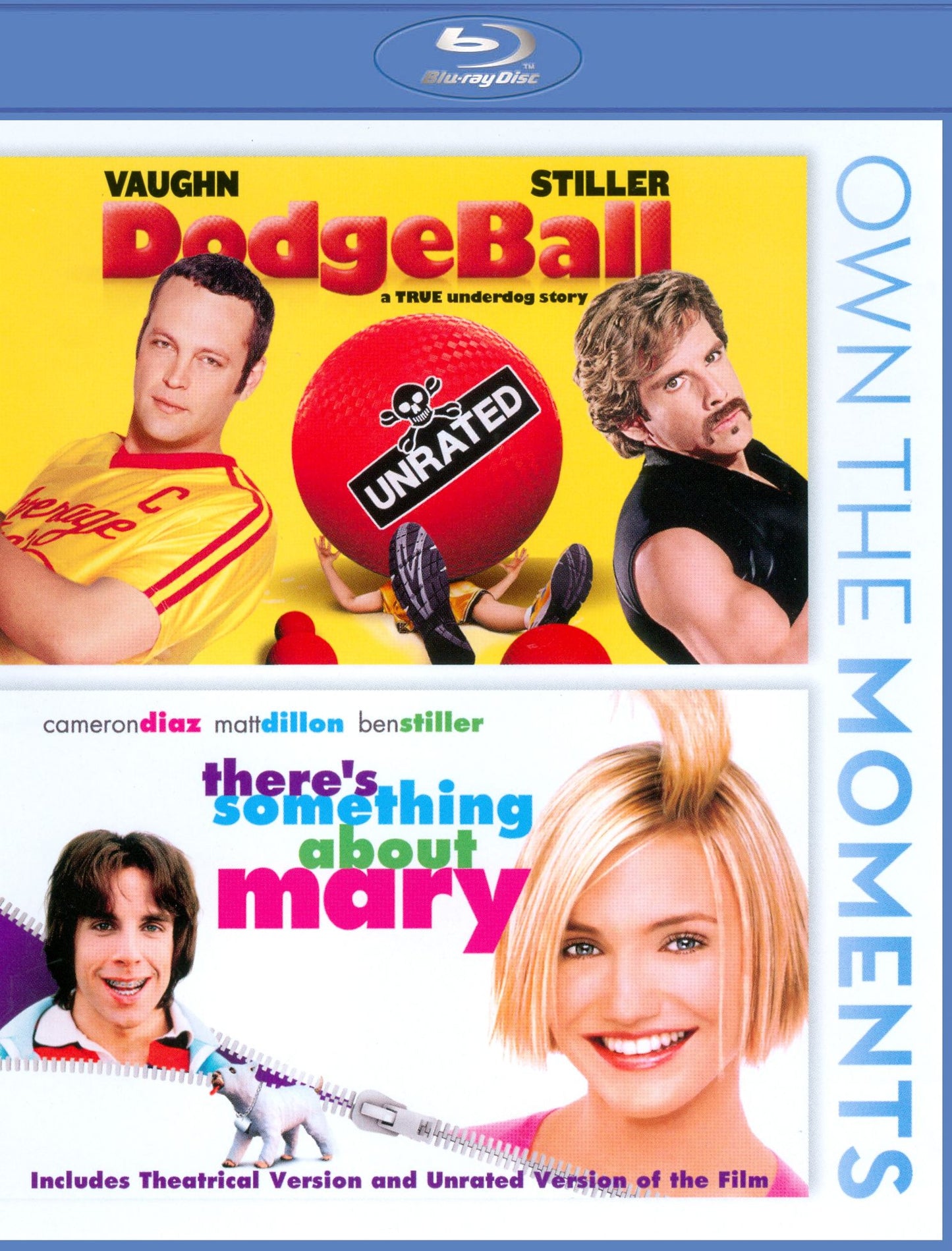 Dodgeball/There's Something About Mary [Blu-ray]