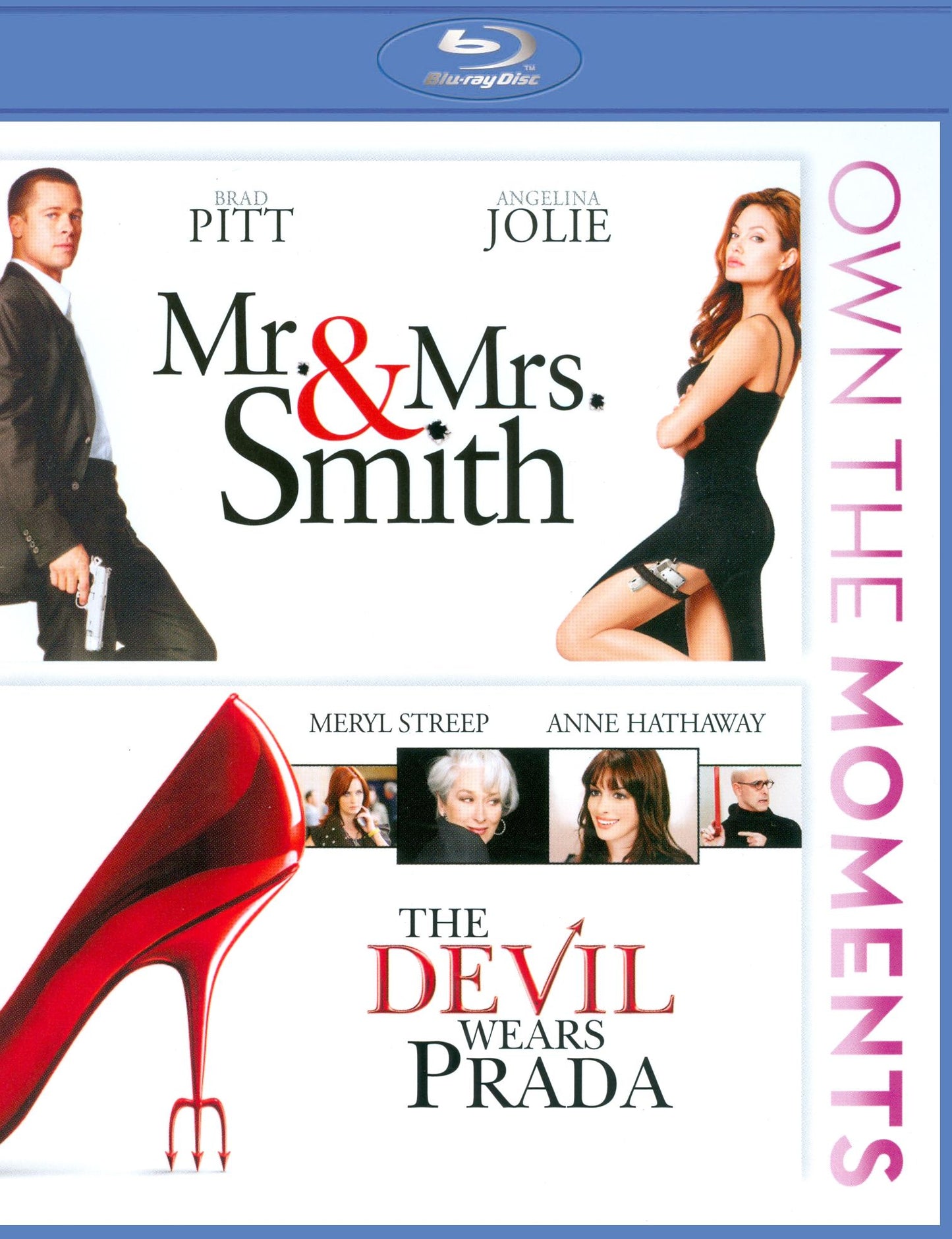 Mr. and Mrs. Smith/The Devil Wears Prada [Blu-ray]