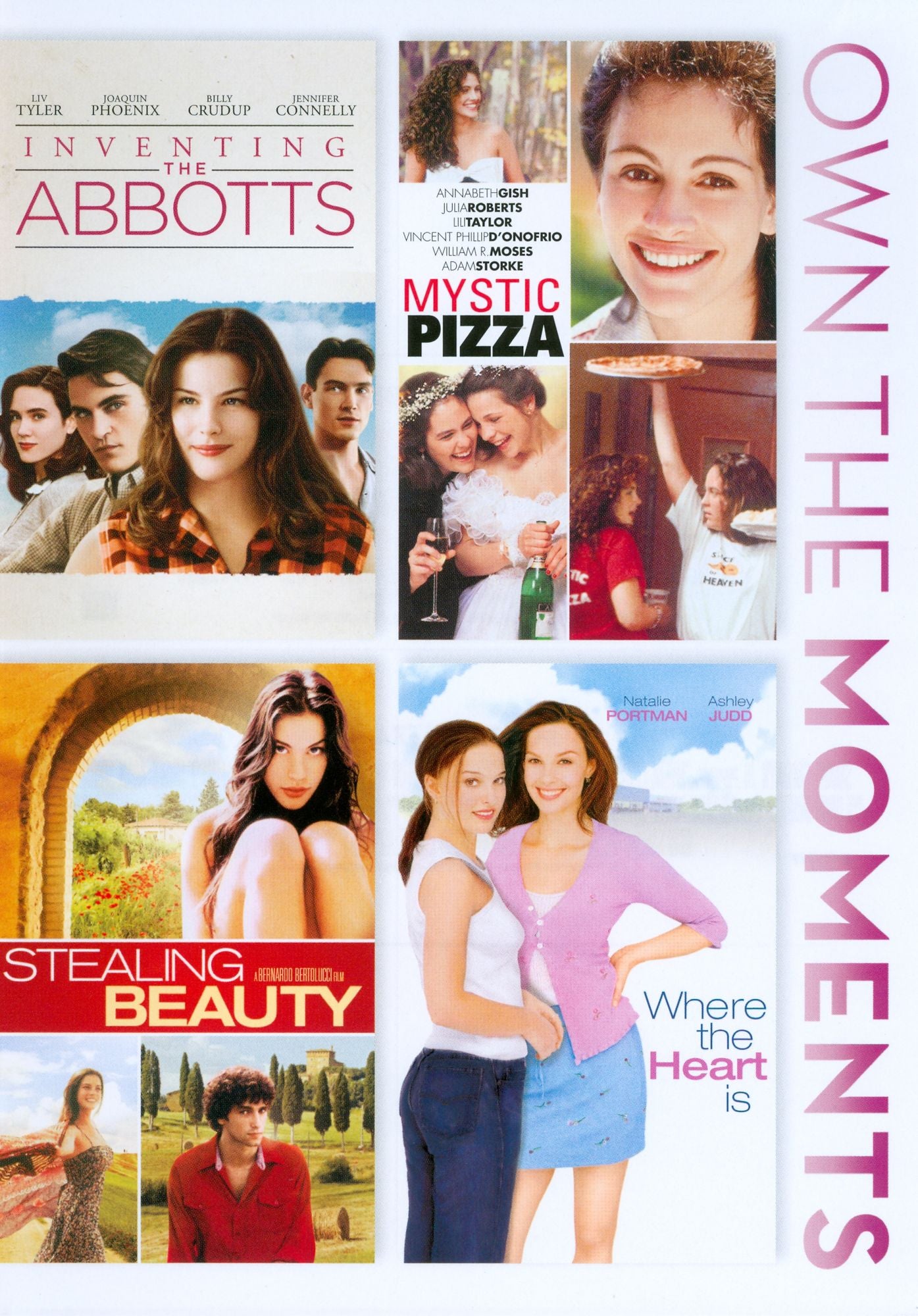 Inventing the Abbots/Mystic Pizza/Stealing Beauty/Where the Heart Is [4 Discs]